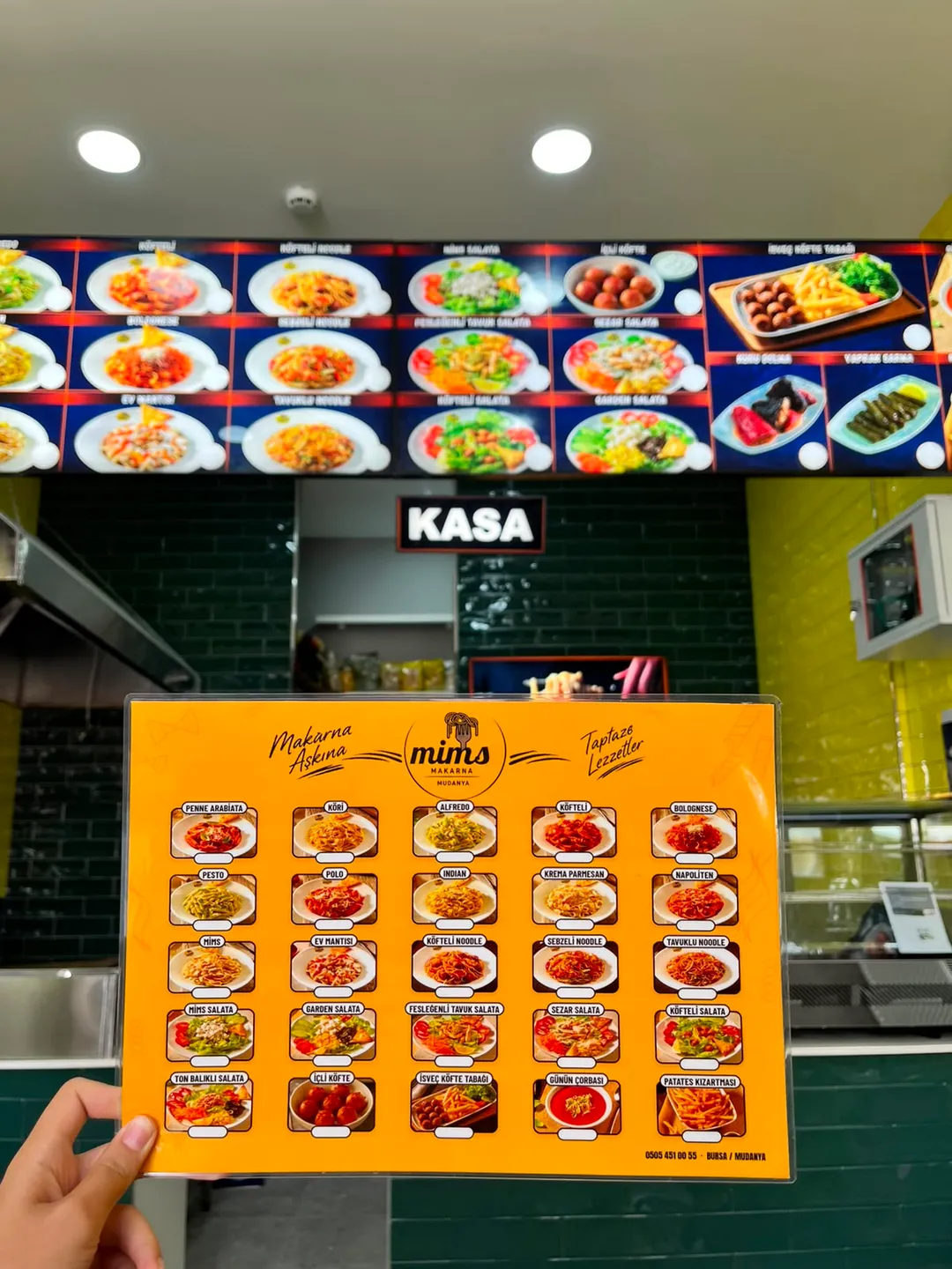 Menü tasarımı çalışması — NuHas Creative
